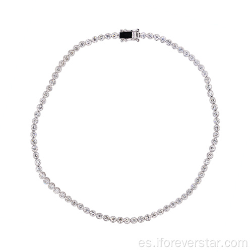 Pulsera de tenis de diamante HTHP Diamond